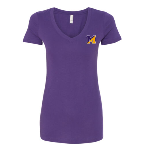 SPLITM-LC - Women's Ideal V-Neck T-Shirt Thumbnail