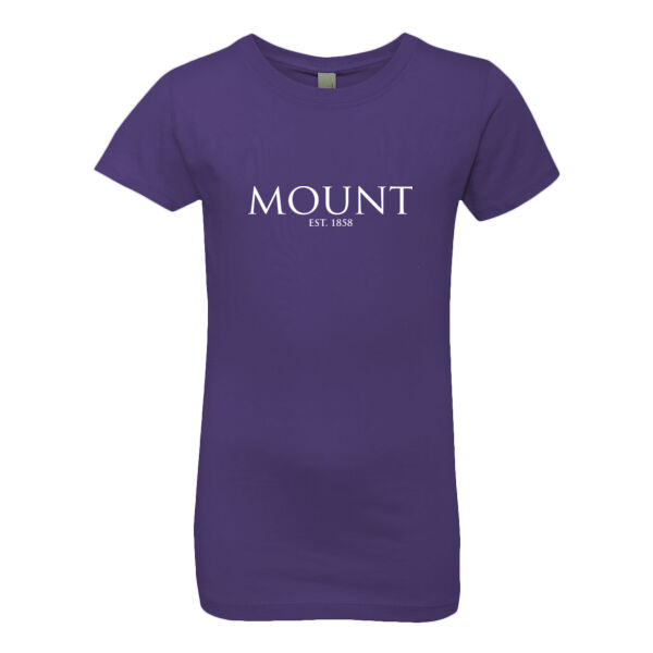 MountEST - Girls Cotton Princess T-Shirt Thumbnail