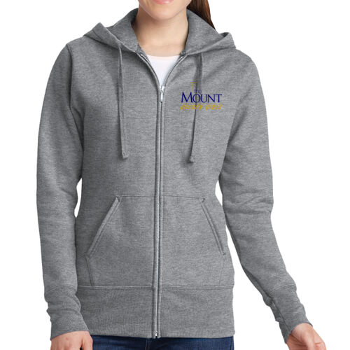 Alum - Women's Core Fleece Full Zip Hooded Sweatshirt Thumbnail