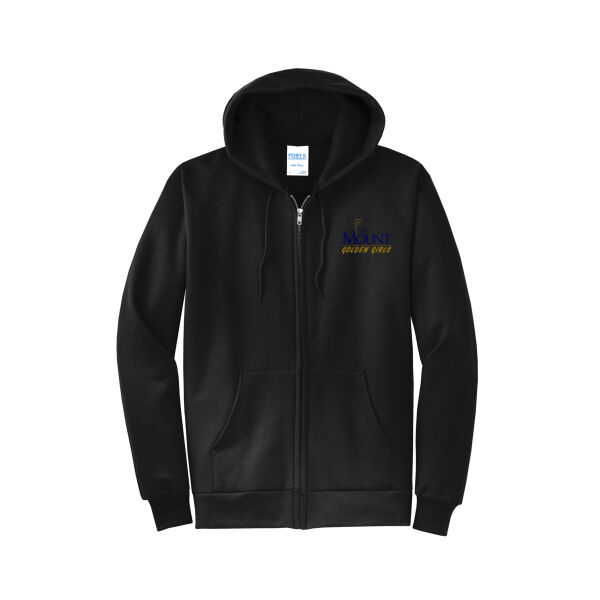 Alum - Core Fleece Full Zip Hooded Sweatshirt Thumbnail