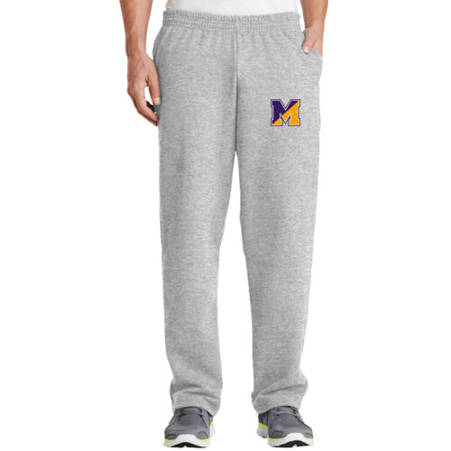 LL - Fleece Open-Bottom Sweatpant with Pockets Thumbnail