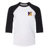 Youth Three-Quarter Sleeve Baseball Tee Thumbnail