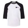 Youth Three-Quarter Sleeve Baseball Tee Thumbnail